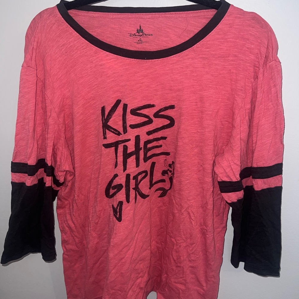 Disney Parks Red and Black Tee